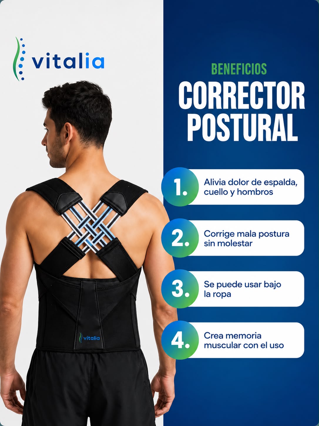 Faja Correctora de Postura PRO (POSTUREMAX)